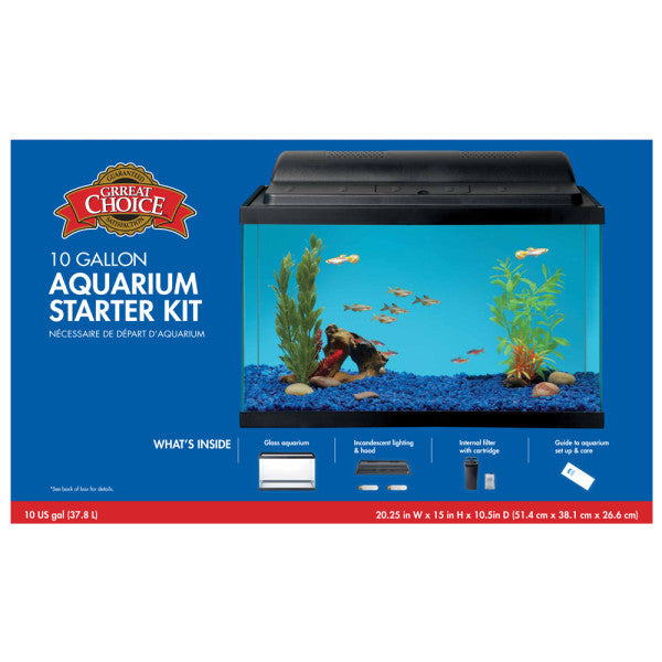 Grreat Choice® 10 Gallon Aquarium Starter Kit – Madwire Sandbox
